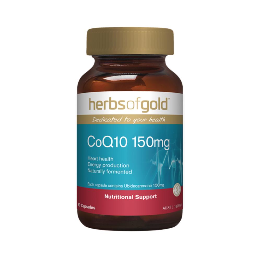 Herbs of Gold Co Q10 150mg 60c