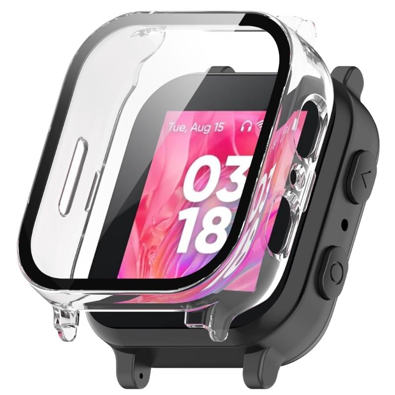 Screen Protector Case For Gabb Watch 3 Full Coverage PC Bumper for Smartwatch Protective Cover Case