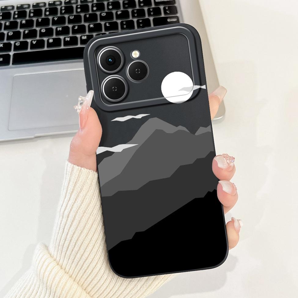 For Techno Spark 40 Case Cover Silicone Cute Cartoon Fashion Luxury Funny Cool Painted Phone Case For Tecno Spark 40 Back Cover