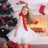 Snow Treasure Princess Girl's Ice And Snow Dance Skirt Christmas Snowman Costume