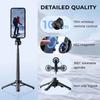 Zoom Bluetooth Selfie Stick Portable Tripod Telescopic Selfie Stick Extendable Lightweight Selfie Stick Stand Travel