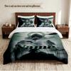 Resident Evil Personalized Custom Name 3‑Piece Bedding Set Soft Duvet Cover Set For Bedroom Home Decor