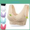 Women Lady Sexy Front Cross Adjustable Side Buckle Lace Vest Wireless Sport Bra For Ultimate Comfort And Style