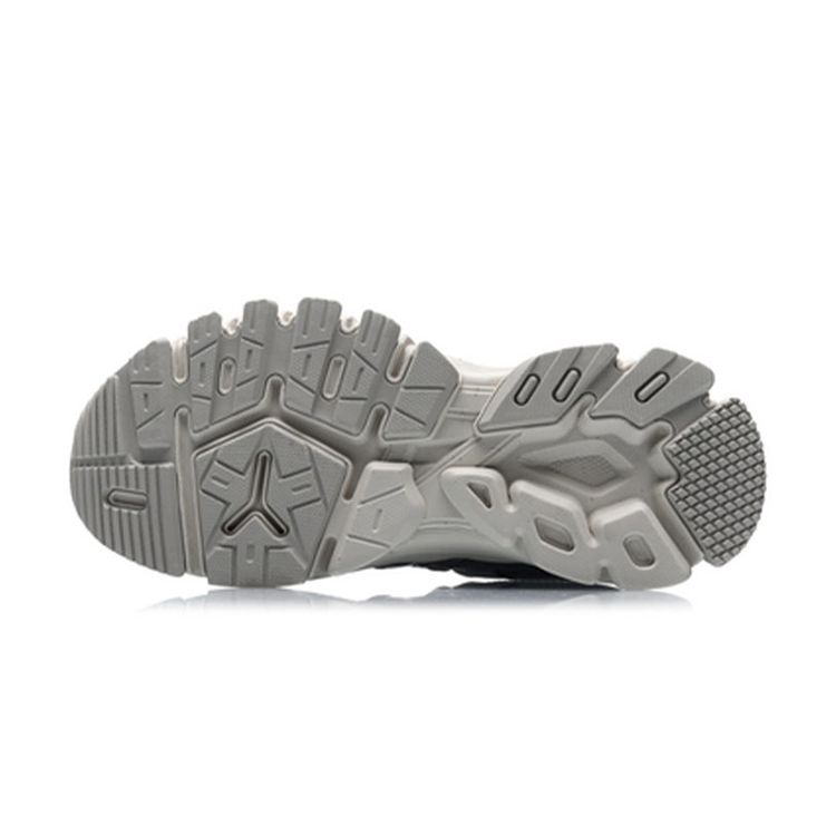 Li Ning Youth  Childrens Comfortable Versatile Non-Slip Shock Absorbing Wear-Resistant Casual Shoes Kids Casual Shoes Gray YKCR068-3