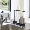 Storage Rack Sponge Holder Sturdy Construction Strong Load-bearing Kitchen Bedroom Dish Soap Dispenser with Removable Tray