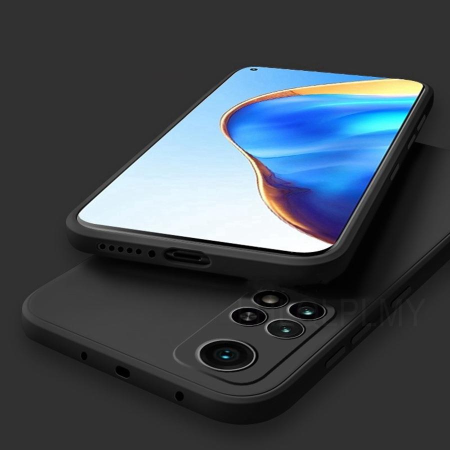 Square Liquid Silicone Soft Case For Xiaomi Redmi Poco Samsung Galaxy A21S A31 A51 A71 iPhone 16 7 8 11 12 13 14 15 16E Full Covers Protection Cover