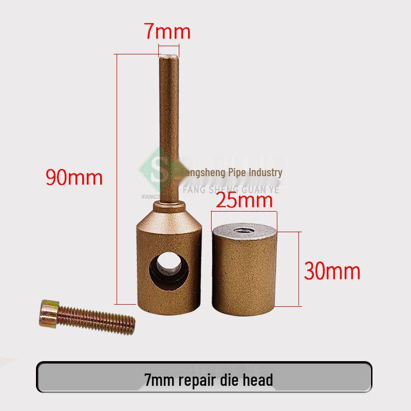 Instrument de reparat conducte de apă PE: Mașină de etanșare la scurgeri cu topire la cald cu cap de sudură PPR și baton de adeziv PERT