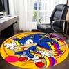 1PC Sonic Colors Office Round Area Rug, Indoor Mat Suitable For Office, Under Office Chairs Bedroom Living Room Home Decor DT1212064