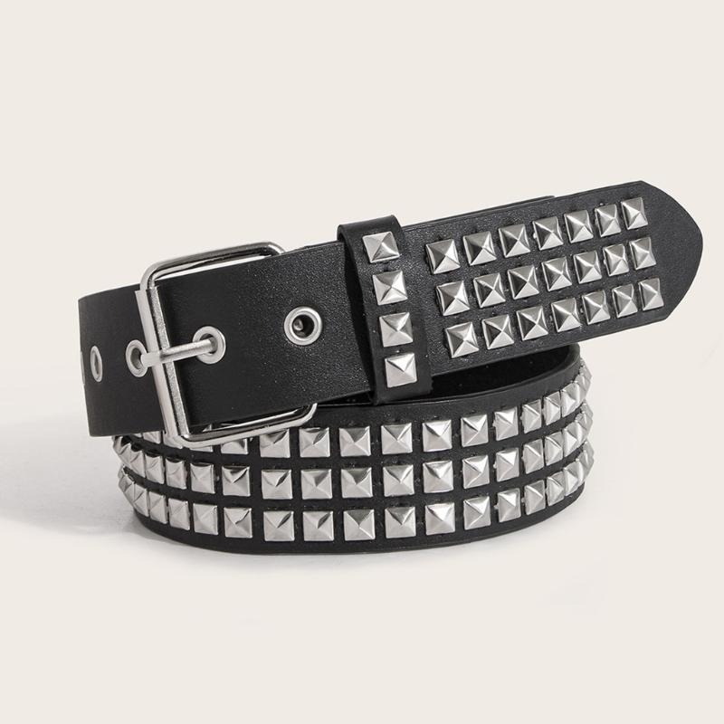 Luxuriöser Breiter Taillengürtel mit Nietenverzierungen für Damen Jeans Rock Dekorationen