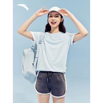 Women's Ice Silk Breathable Short Sleeve Sports T-shirt