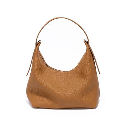 Women's Lunch Box Bag, Shoulder Bag, Autumn and Winter Fashionable and Casual Top Layer Cowhide Women's Handbag, Genuine Leather Texture Crossbody Bag