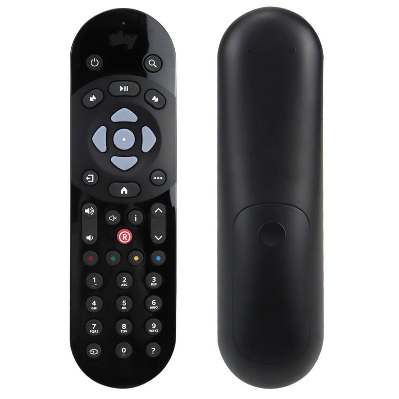 Sd-sky Q Schwarze ABS-Fernbedienung für Sky Q Infrarot-TV UK-Markt 17,5 cm x 5 cm x 2,5 cm