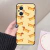 Cartoon Dachshund Sausage Dog Funda For OPPO Reno 12 14 13 11 10 Pro 11F 12F 13F 14F 7 8 Lite OPPO Find X6 X5 X8 X9 Pro Case