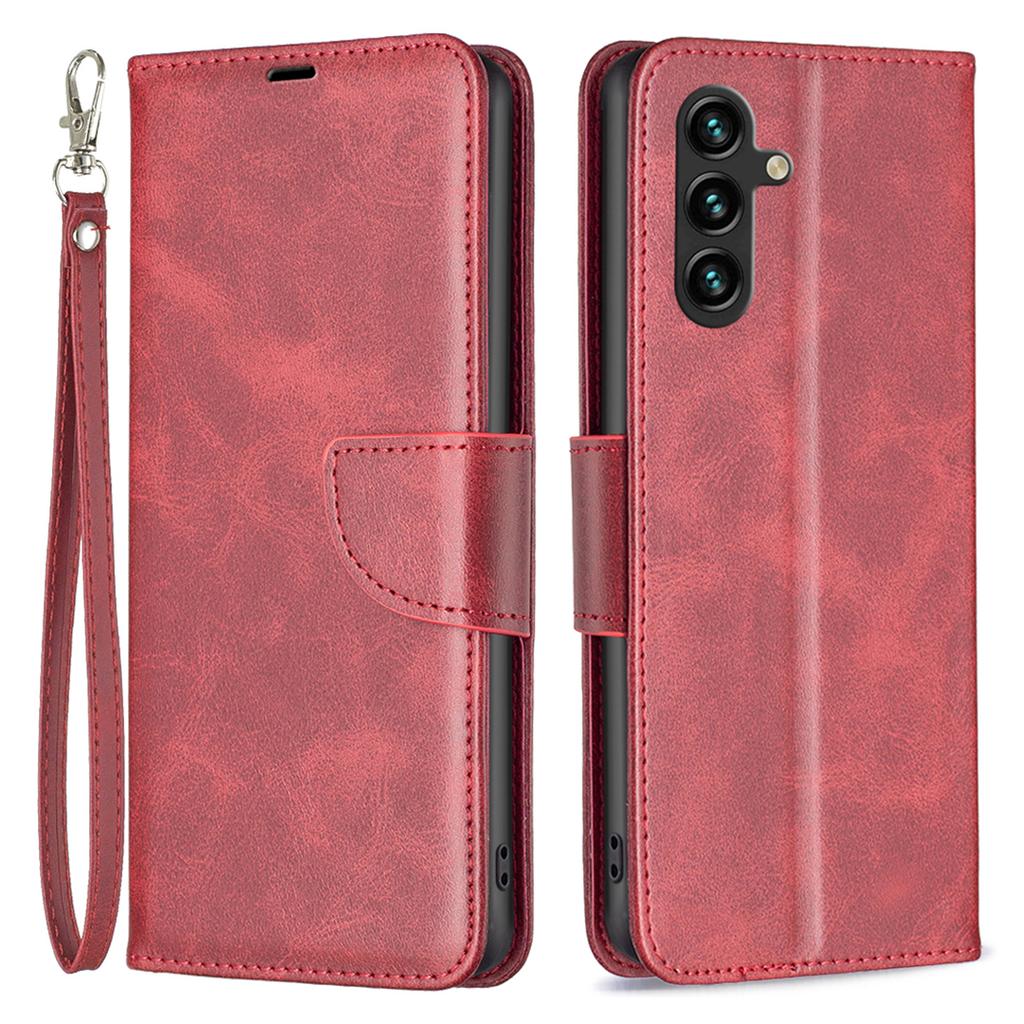 Etui dla Samsunga Galaxy A16 5G/A16 4G Wstrząsoodporny Pokrowiec ze Skóry PU z Kieszeniami na Karty