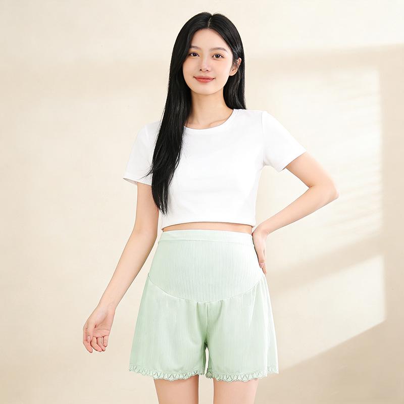 

Adjustable Maternity Summer Shorts - Loose, Lightweight & Anti-Exposure M (under 120 lbs)