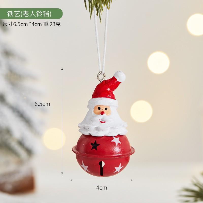 New Christmas Wrought Iron Decorative Cabin Mailbox Indoor And Outdoor Decorations, Bar, Shopping Mall Window Ornaments