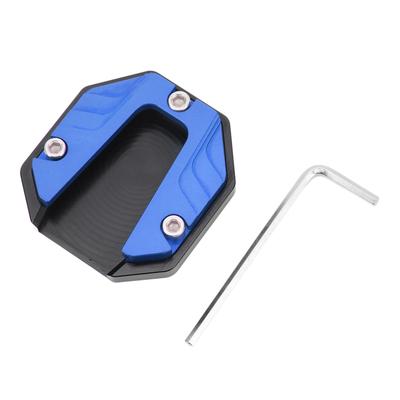 Piastra di supporto per cavalletto laterale per motocicletta Piastra di supporto per cavalletto ad alta resistenza Accessorio blu
