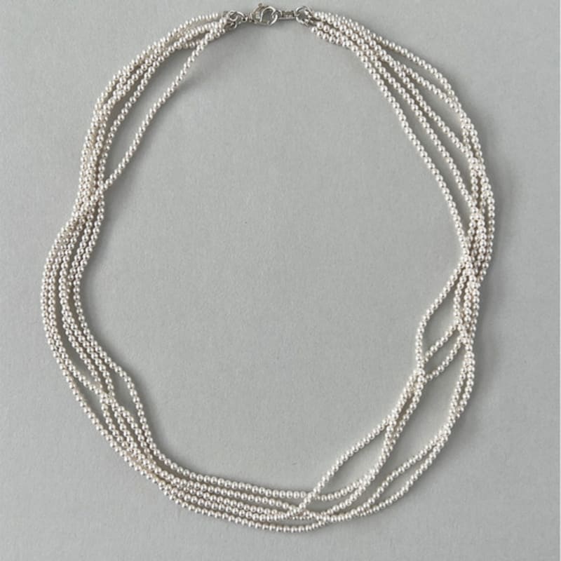 MONDAY EDITION [MJxME] Petite Pearl Bunch Necklace