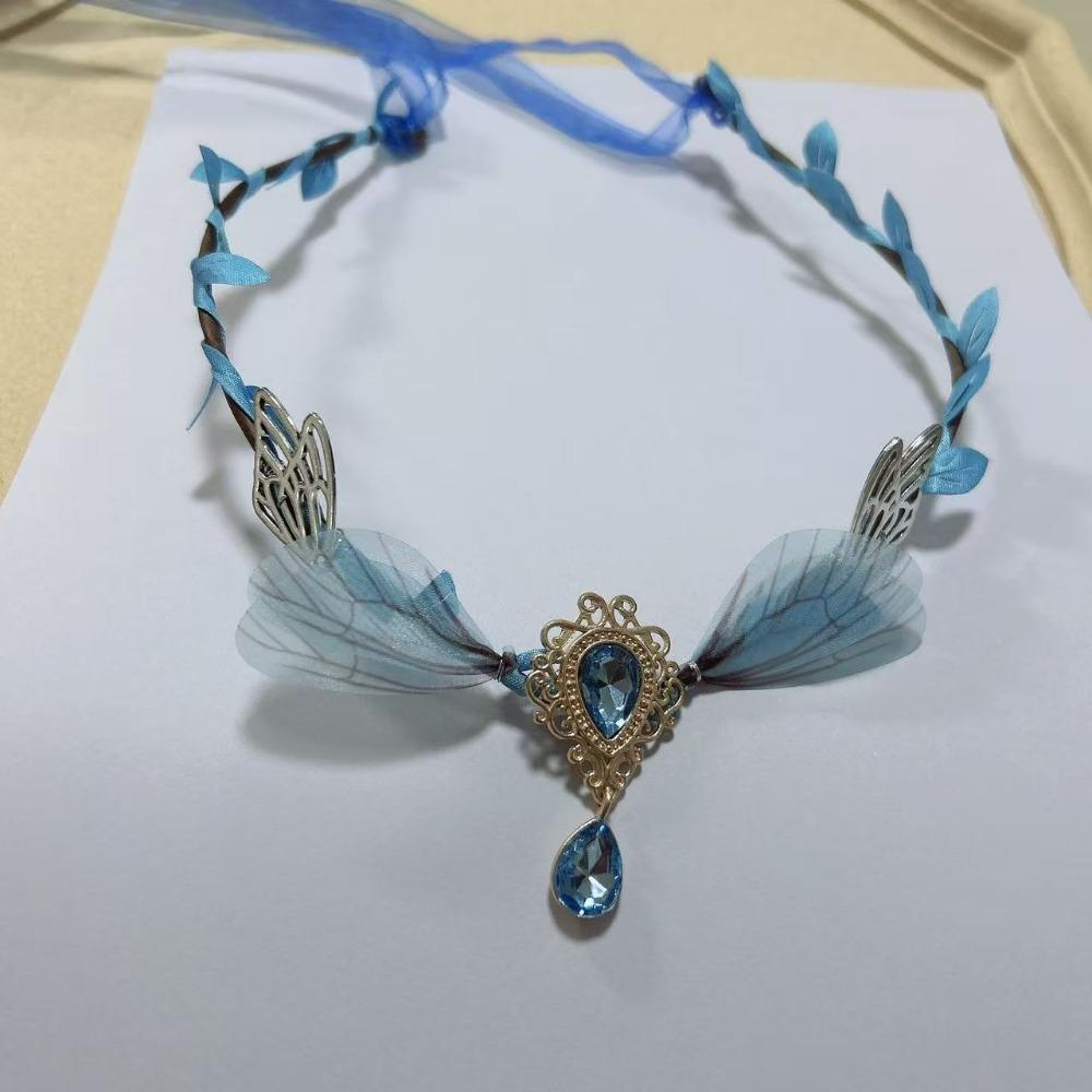 Fantasy Jewelry Elf Tiara Forest Theme Fantasy Headpiece Fairy Headband Outdoor Photo Shoots