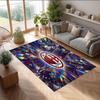 AC Milan Geprint Flanellen Vloerkleed Antislip Zacht Polyester Vloerkleed Binnen Decoratie Mat voor Slaapkamer Woonkamer Bank Speelkamer Huisdecoratie