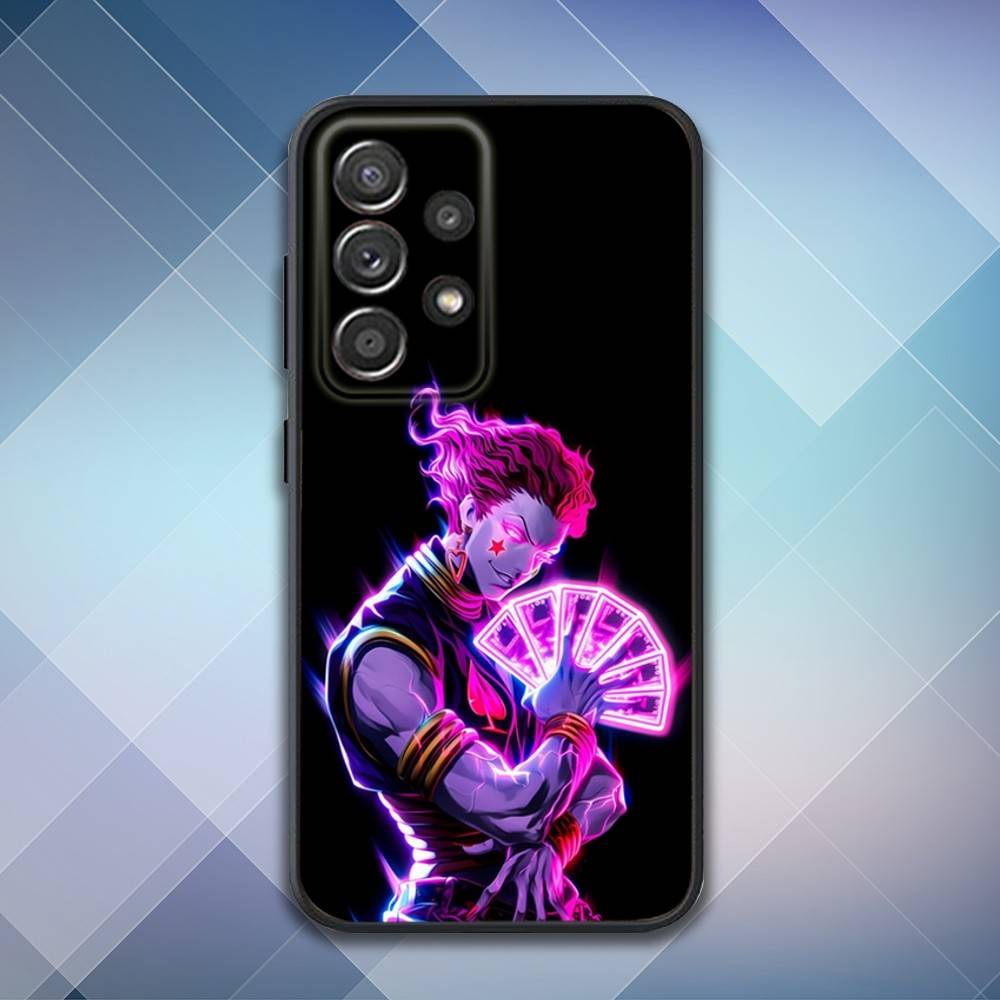 Anime H-Hisoka M-Morow Phone Case For Samsung S25,S24,S21,S22,S23,S30,Ultra,S20,Plus,Fe,Lite,Note,10,9,5G Black Cover