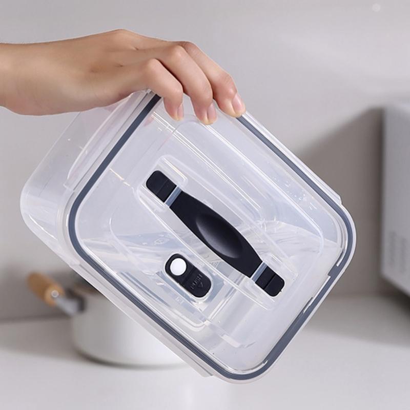 Multipurpose Food Storage Container with Removable Colander Accessory for Easy Draining and Long Time Use Preservation