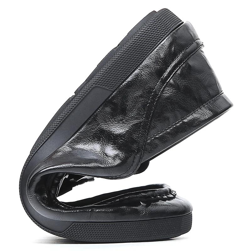 Men's Casual Leather Shoes Luxury Designers Outdoor Business Shoes High Quality Lightweight Comfortable Driving Shoe