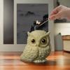 Flexible Silicone Mold Realistic Owl Figurine Candle Crafting Mould Animal Theme Epoxy Resin Mold for Handmade Crafts