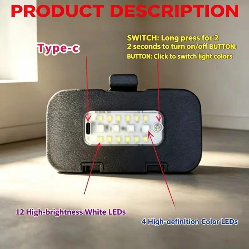 For BYD Atto1 Dolphin Surf/Mini Seagull EV 2026-25 Rear Trunk Light Tailgate Modification Led Trunk Interior Light Car Interior