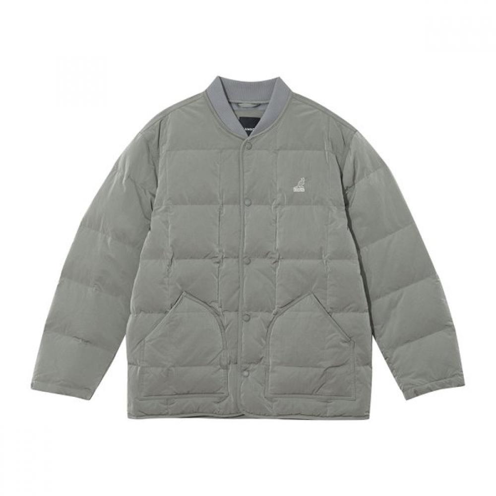 KANGOL Квадратная стеганая пуховая куртка-лайнер 8173 Серый SS