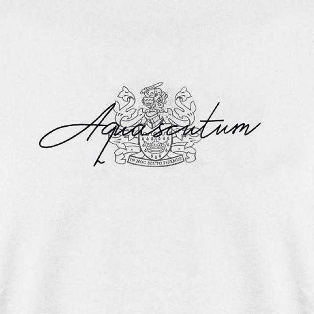 Aquascutum Mens Logo Cotton Regular T-Shirt