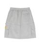 Vintril New York Midi Cargo Skirt (Light Gray)