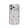 Transparent Colorful Graffiti Cartoon Animal Case for Apple 16 iPhone 15 Pro Max New 13/14