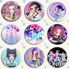 Demon Kpop Hunters Badge Character Pattern Anime Merchandise Fashion Fans Gift
