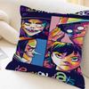 Gorillaz Retro Poster Personalized Pillow Dust Cover Bedroom Kids Party Decoration Pillowcase Birthday Children Gift