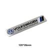 RUNTB1 3D Metal Aluminium Badge Car Body Decoration Sticker For VW GTI Polo Golf Passat Tiguan Arteon Touareg Taigo Caddy Jetta Beetle