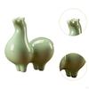 Figurine Ceramic Horse Statue Modern Collectible Chinese Year Decoration Sculpture for Bedroom