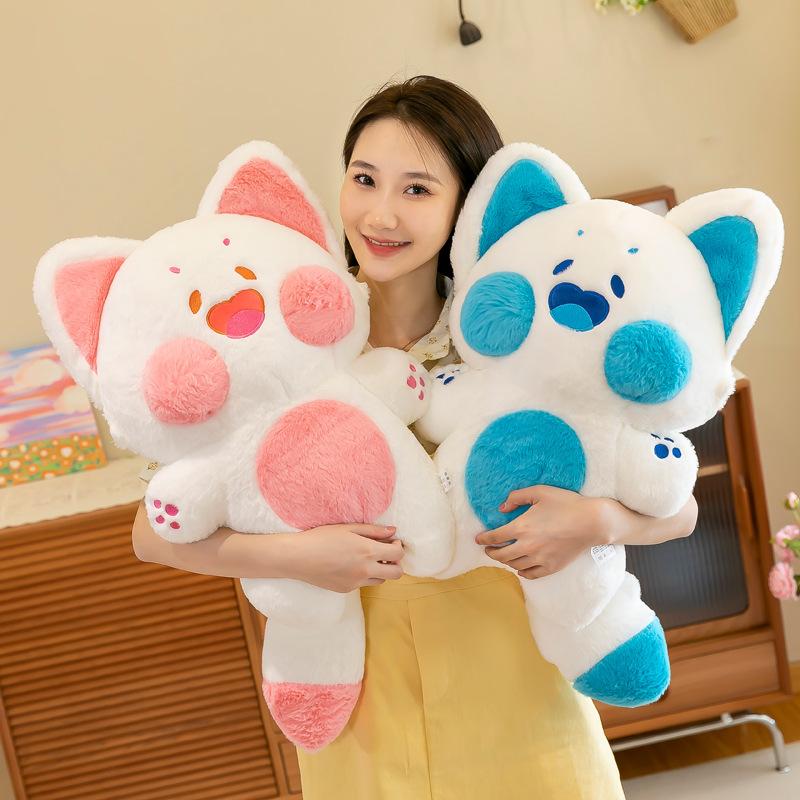 40-80cm INS Cute Cat Plush Doll Plush Stuffed Cartoon Soft Toys Kawaii Birthday Xmas Gifts