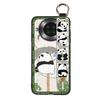 Dirt-resistant Cartoon Phone Case For Cubot Note20 Phone Holder Wristband Waterproof Panda Soft case Anti-dust Cute Ring
