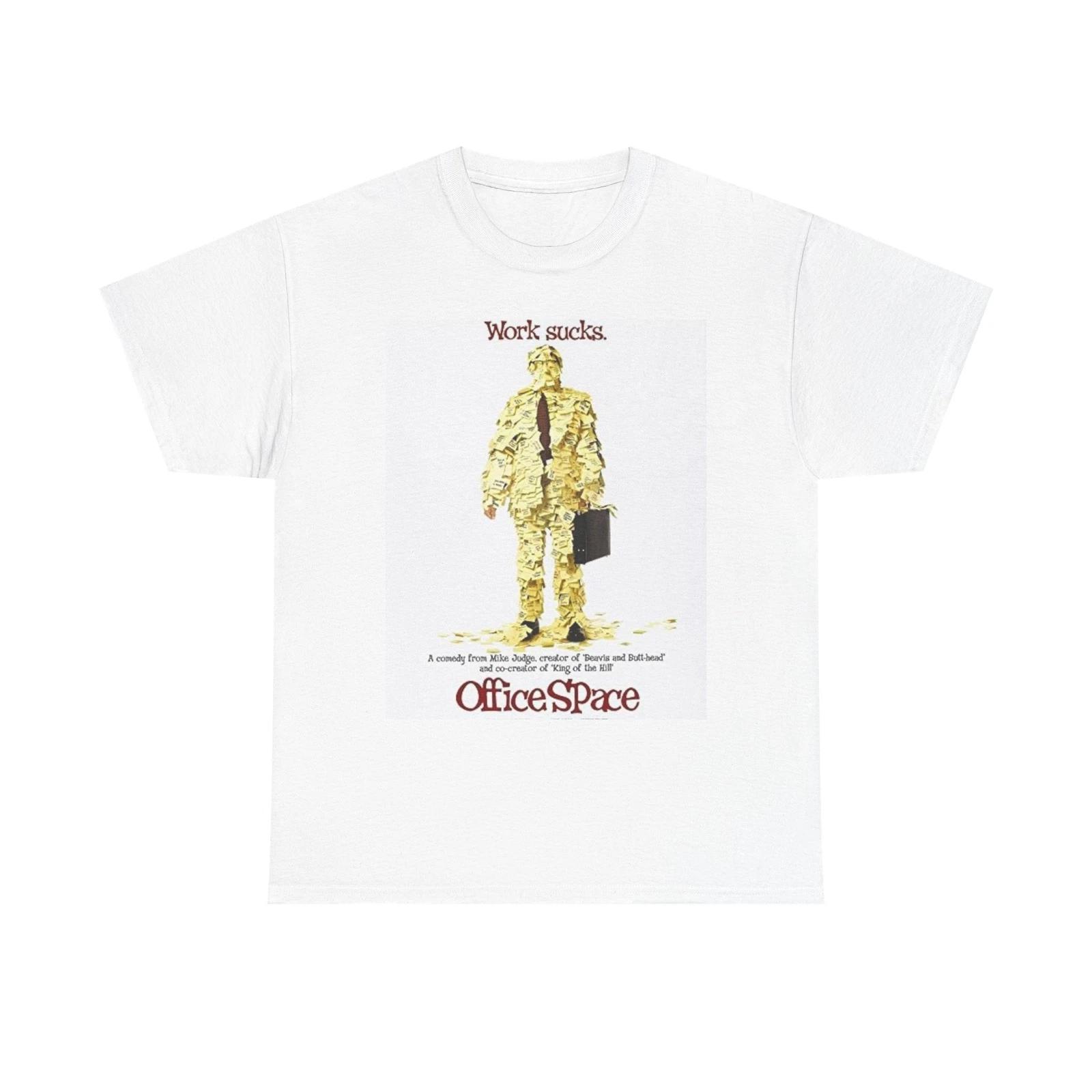 Men s and Women s T-shirts Work Sucks Graphic M