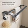 Jomoo Foldable Bathroom Towel Rack Set