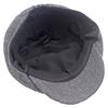 Herfst Winter vissteenpatroon achthoekige pet Britse baret krantenjongenspet Forward Cap voor heren