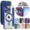 Flip Leather Case  Phone Cover for For Iphone 17 Air 16 Promax 14 12 13 11 15 Pro Max Plus Card Holder Magnetic Wallet Shell