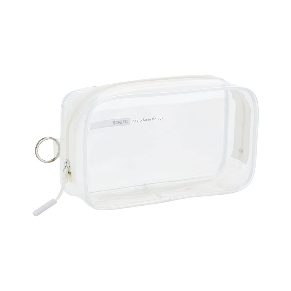 

Lihitlab soeru clear box pencil case frost clear A8101-1