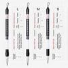 3 Pcs Calligraphy Brush Set Water Storage Paint Brush Pen Automatic Suction Ink Wolf Hair Baiyun Soft Round Point Writing Brush