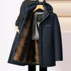 Yuzhaolin Men's Winter Hooded Padded Jacket