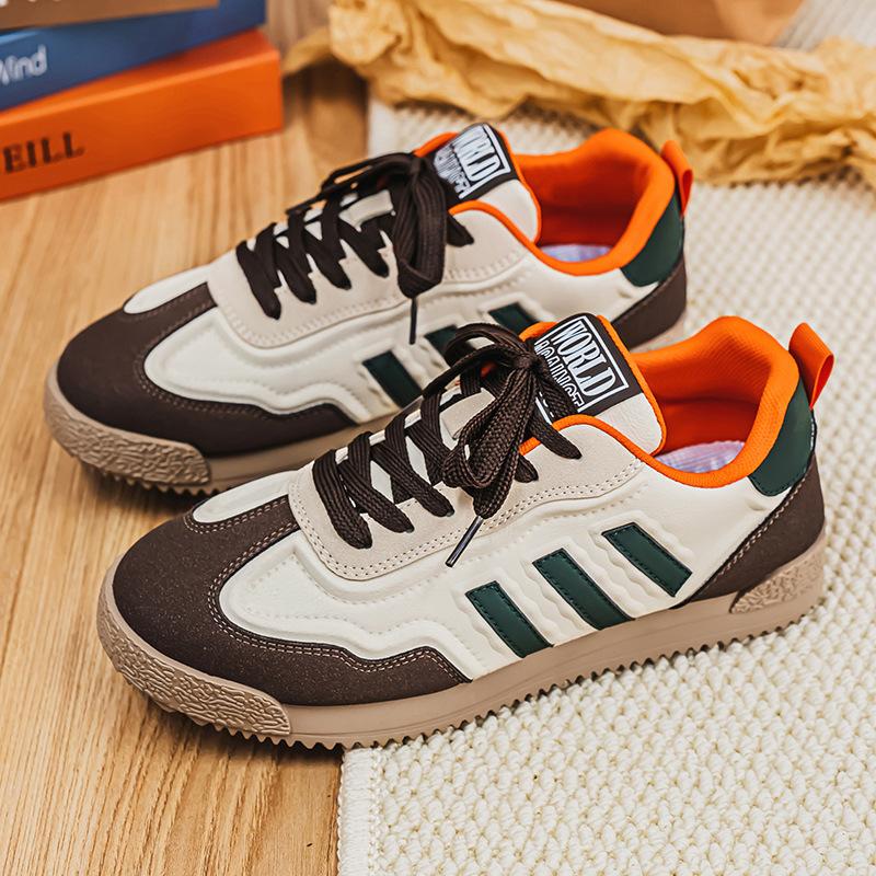 

2025 весна новая мужская обувь для скейтборда классическая цветовая гамма тренд универсальная повседневная для отдыха дома офиса мужская обувь дышащая 44