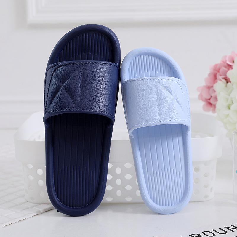 EVA soft-soled home slippers women's summer home indoor cool slippers non-slip cross shoes