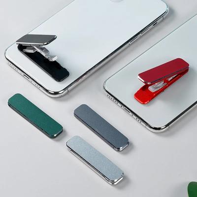 Folding Mini Metal Phone Holder Aluminum Alloy Foldable Desktop Stand 360 Rotating Universal Mobile Phone Desk Bracket