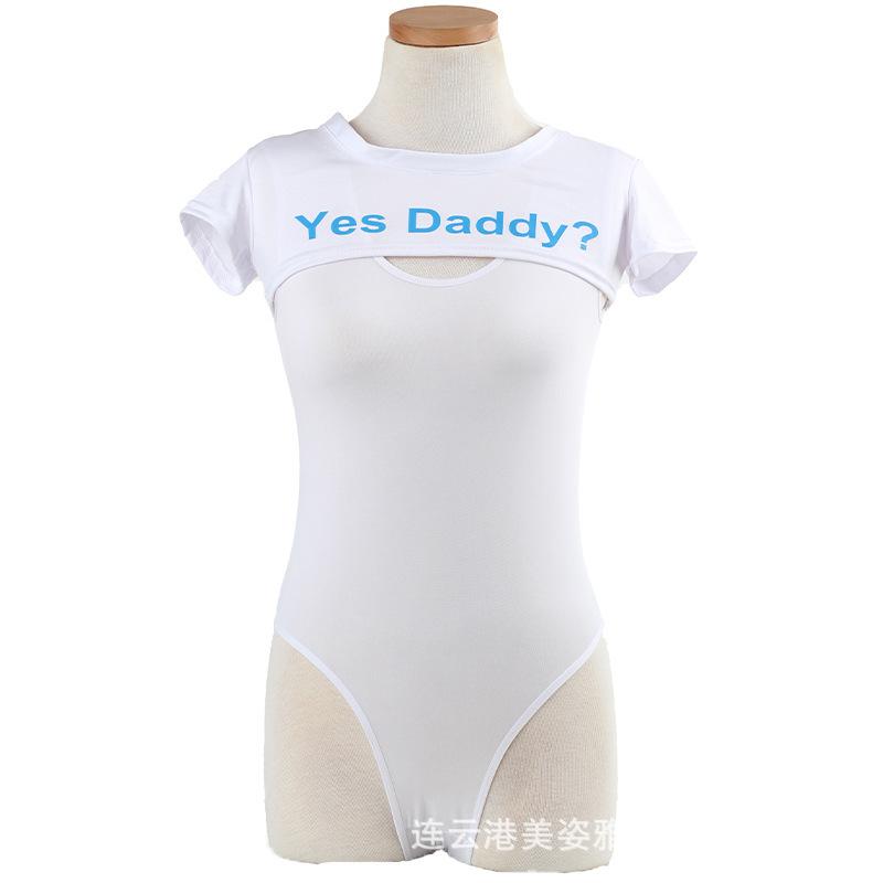 Sexy Lingerie Sexy Onesie Sexy Waist Tight Pure Desire Os Loli Cute Swimsuit Student Girl